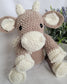 Pattern: Millie the Cow Crochet Pattern, crochet cow pattern, cute cow pattern, bull pattern, spotted cow, detailed pattern, stuffed cow