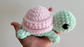 No Sew - Mini Stress Ball Buddies Turtle Hood Pattern, Interactive Toy, Turtle Crochet, Quick Market, Easy Make, No Sew Crochet, Fidget Toy
