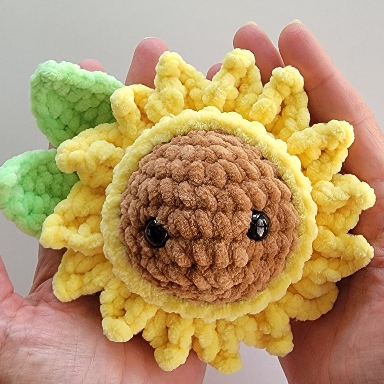 No Sew - Mini Stress Ball Buddies Garden Series Crochet Pattern, Daisy, Sunflower, Forget Me Not, Wasp, Quick Market, Easy Make, Flower, Bee