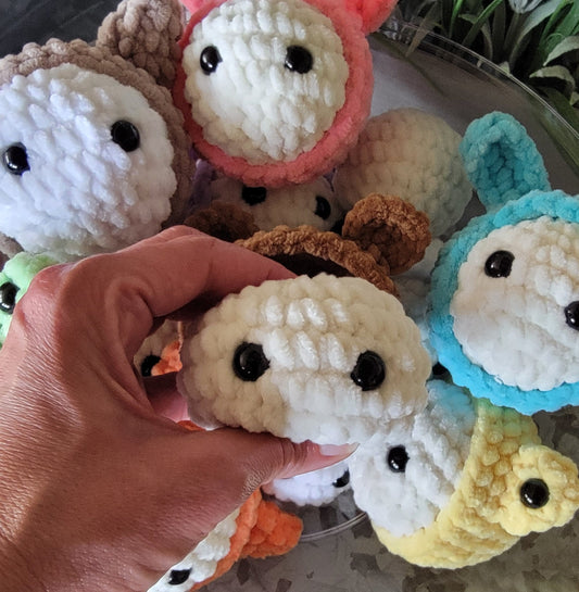 No Sew - Mini Stress Ball Buddies Crochet Pattern, Frog Crochet, Bunny Crochet, Bear Crochet, Cat Crochet, Quick Market, Easy Make
