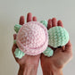 No Sew - Mini Stress Ball Buddies Turtle Hood Pattern, Interactive Toy, Turtle Crochet, Quick Market, Easy Make, No Sew Crochet, Fidget Toy