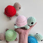 No Sew - Mini Stress Ball Buddies Turtle Hood Pattern, Interactive Toy, Turtle Crochet, Quick Market, Easy Make, No Sew Crochet, Fidget Toy