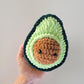 NO SEW - Mini Stress Ball Buddies Avocado Crochet Pattern (PDF Pattern)