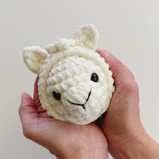 NO SEW - Mini Stress Ball Buddies  Alpaca Crochet Pattern – Toy (PDF Pattern)