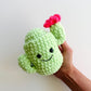 NO SEW - Mini Stress Ball Buddies Cactus Crochet Pattern, Beginner Friendly (PDF Pattern)