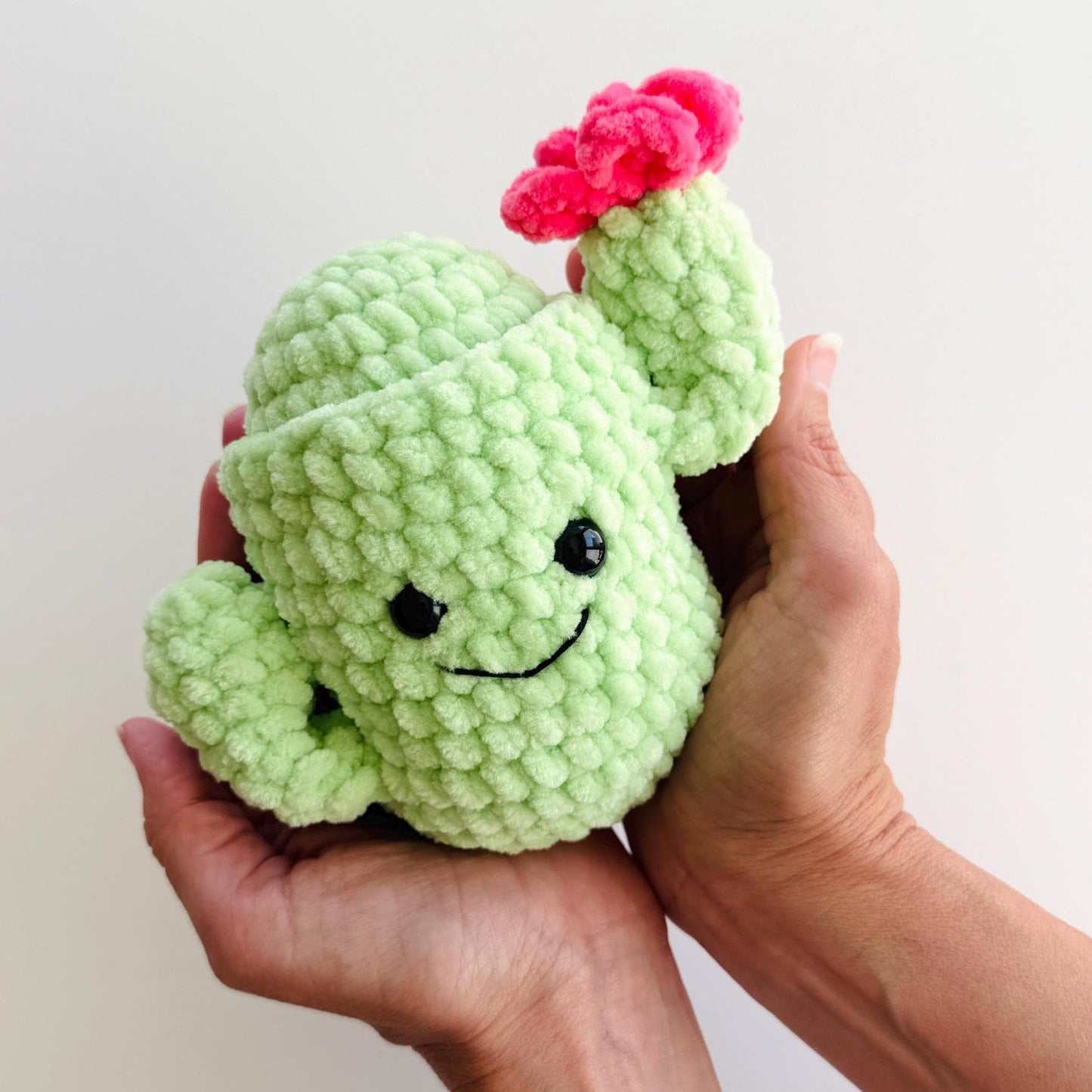 NO SEW - Mini Stress Ball Buddies Cactus Crochet Pattern, Beginner Friendly (PDF Pattern)