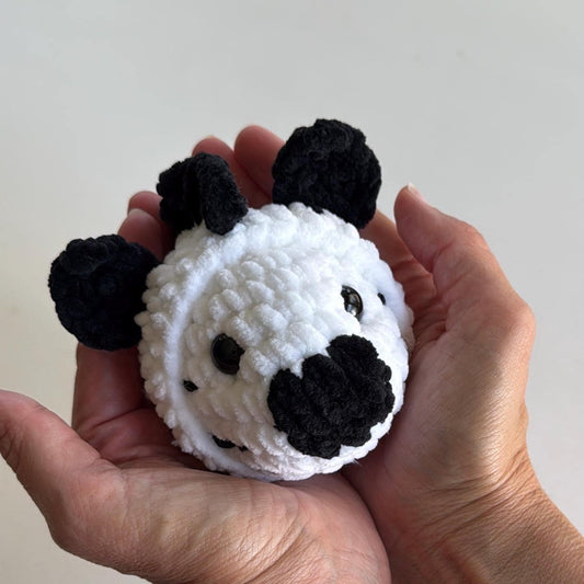 NO SEW - Mini Stress Ball Buddies Zebra Crochet Pattern (PDF Pattern)