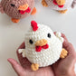 NO SEW - Mini Stress Ball Buddies Chicken Pattern - Stress Ball, Fidget, Interactive (PDF)