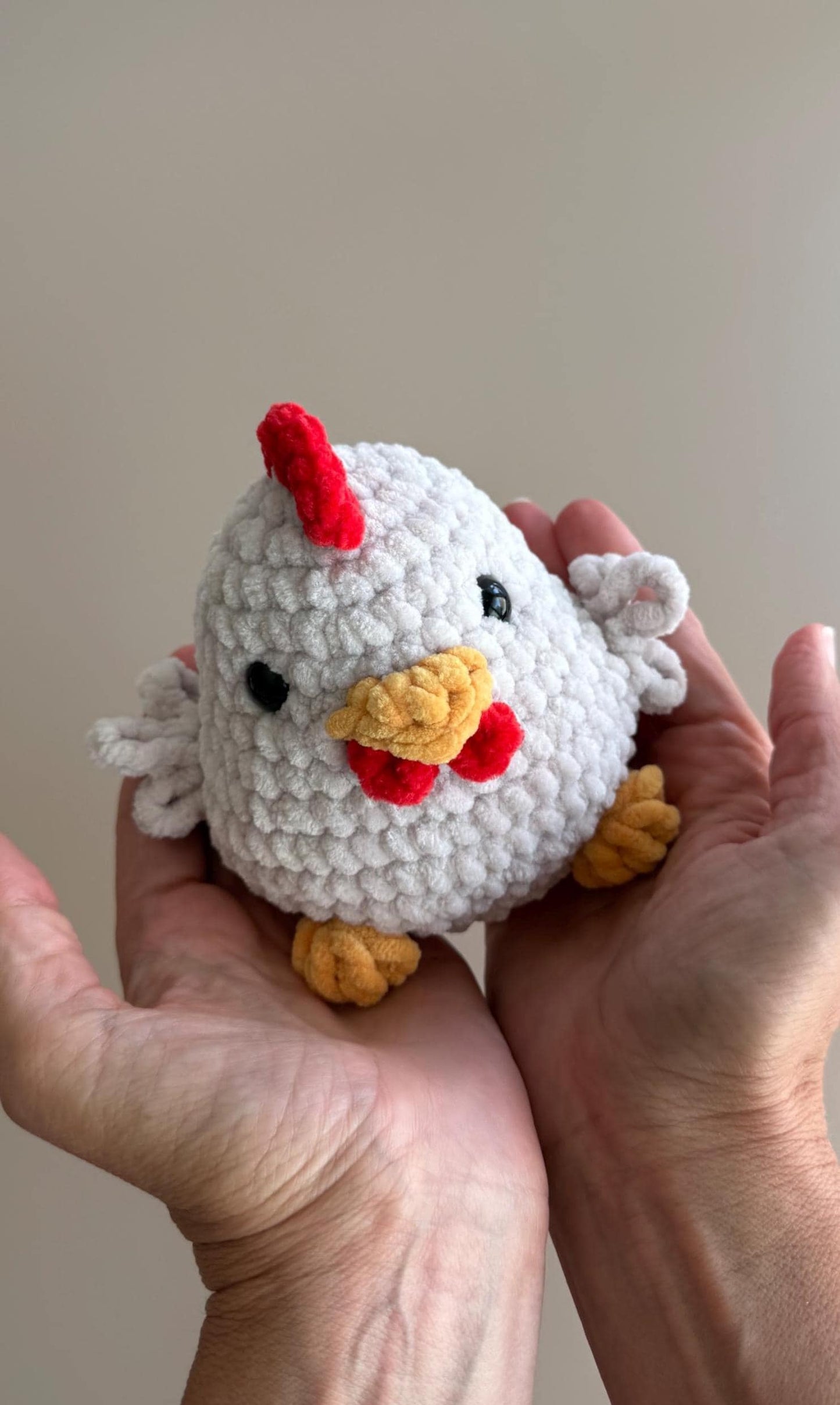 NO SEW - Mini Stress Ball Buddies Chicken Pattern - Stress Ball, Fidget, Interactive (PDF)